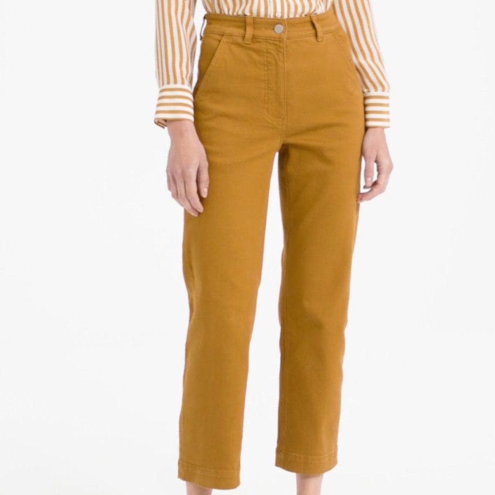 Everlane Straight Leg Crop Pants | Size 00
